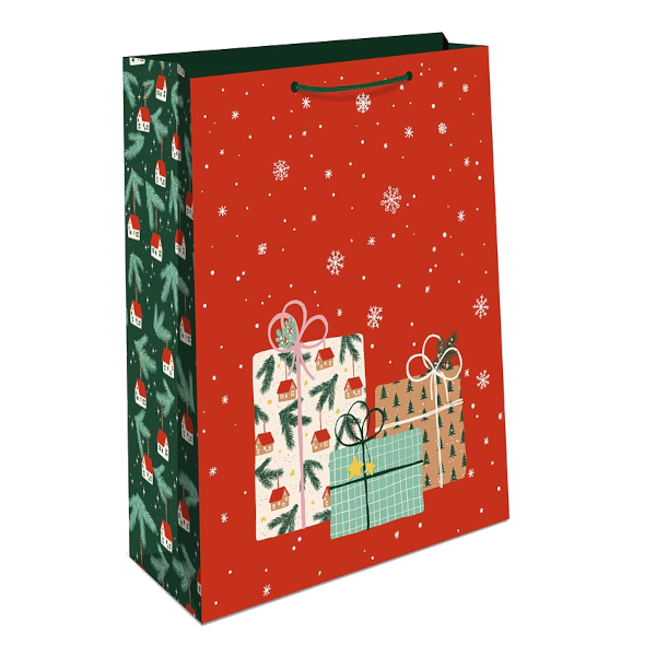 Пакет бумажный 22,3*18*10см "Подарки" 0192.564 Арт Дизайн