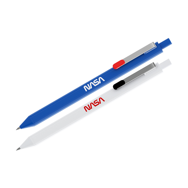 Ручка шар. автомат. масл. осн. 0,7мм, синий, игольч., ассорти корп. "Ad Astra" CBm_70S10 Berlingo