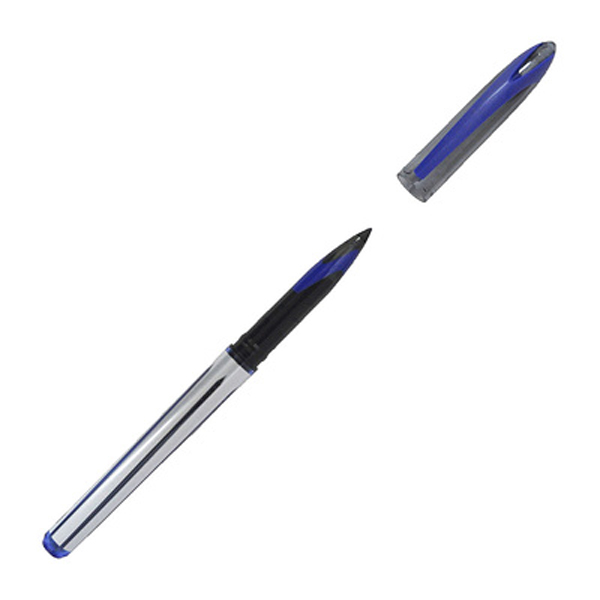 Роллер UNI-ball Air UBА-188L, синий, корпус черный-серый, 0,7мм 102186
