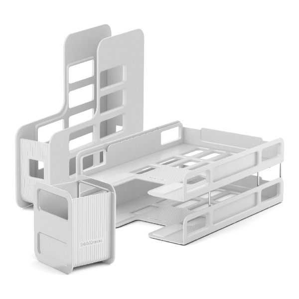 Офисный набор Erich Krause "Techno. Classic" 3 предм., белый 55969