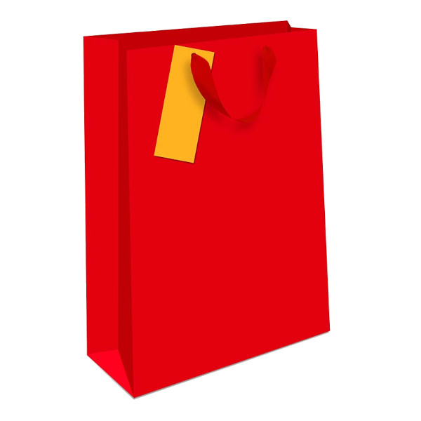 Пакет бумажный 32*26*12см "Красный" 0595.720 Арт Дизайн