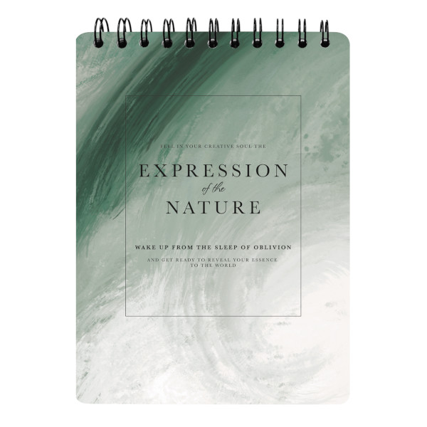 Альбом для рис 45л А5 "Oblivion. Природа" рисунуок 190г/м2, гребень, подлож. N4183 Be Smart