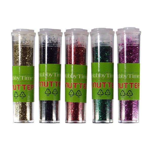 Глиттер Hobby Time "Цветовая гамма №2" 4,5г., с дозаторм, ассорти 2-305/02 (1шт)