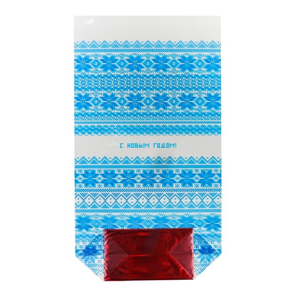 Пакет полимерный без ручек с дном 50*17*11см "Скандинавская сказка" 4466884 Дарите Счастье