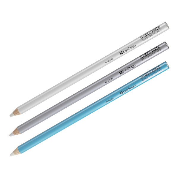 Ластик-карандаш Berlingo "Eraze 860" термопласт. резина, ассорти BLc_00860