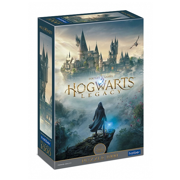 Пазлы 1000 элем. "Premium. Hogwarts Legacy. Гарри Поттер" А2 480*680мм 1000ПЗ2_29965 Hatber