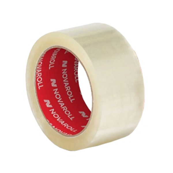 Клейкая лента (скотч) 48мм*100м, 45мкм, прозрачная 0120-5420/0120-542Х Нова Ролл