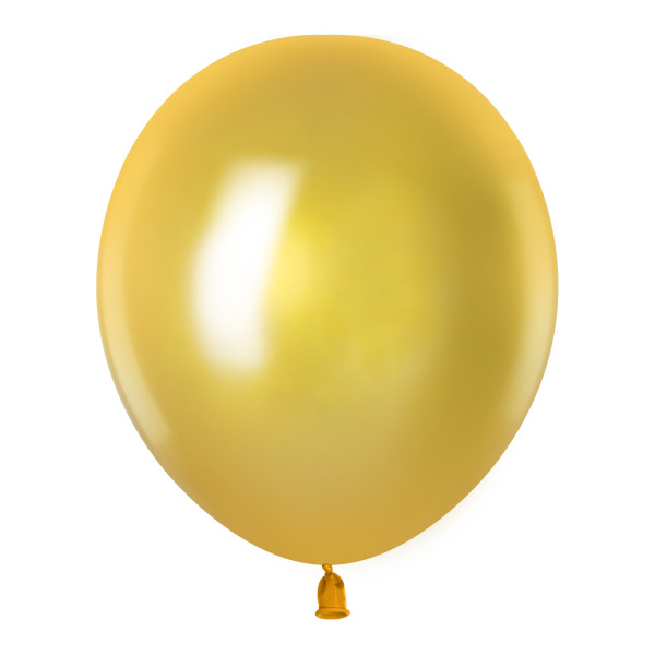 Набор шаров "Металлик" d-30см, 100шт, золотой 512-12M37 Дон Баллон