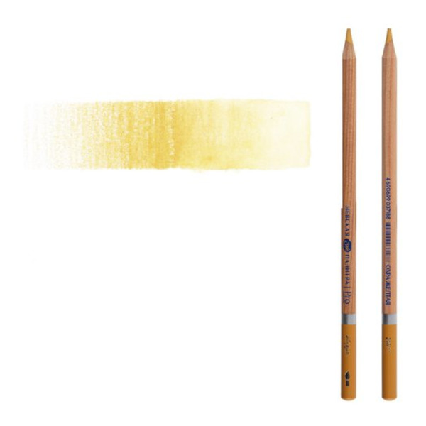 Карандаш акварельный Невская палитра "Белые ночи" №218 (охра желтая) круглый, дерево 158-218