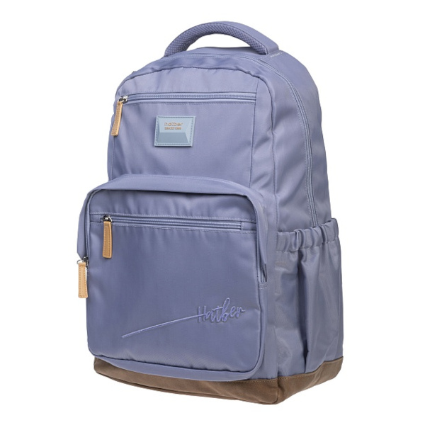 Рюкзак Hatber Prime "Blue grey" 2отд., 4карм., полиэстер, 46*31*17см NRk_25003