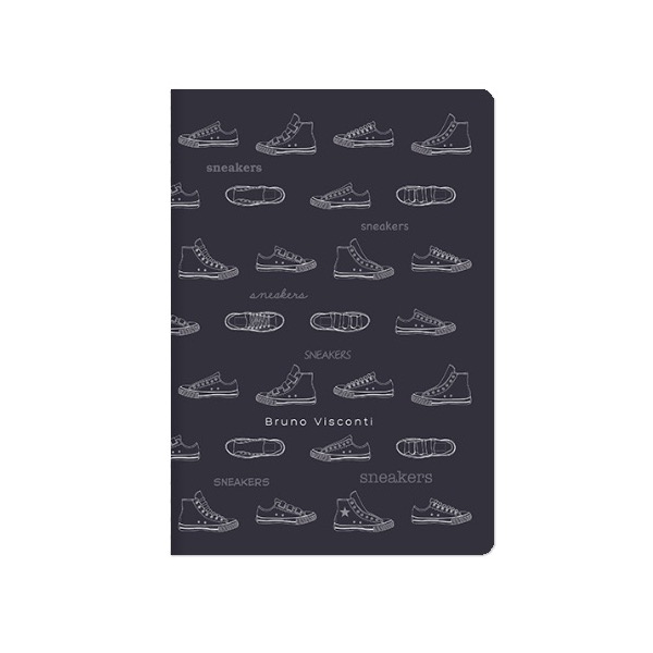 Тетрадь 40л А5 клетка/сшивка "Кедомания" картон, рисунок 7-40-001/73  Bruno Visconti