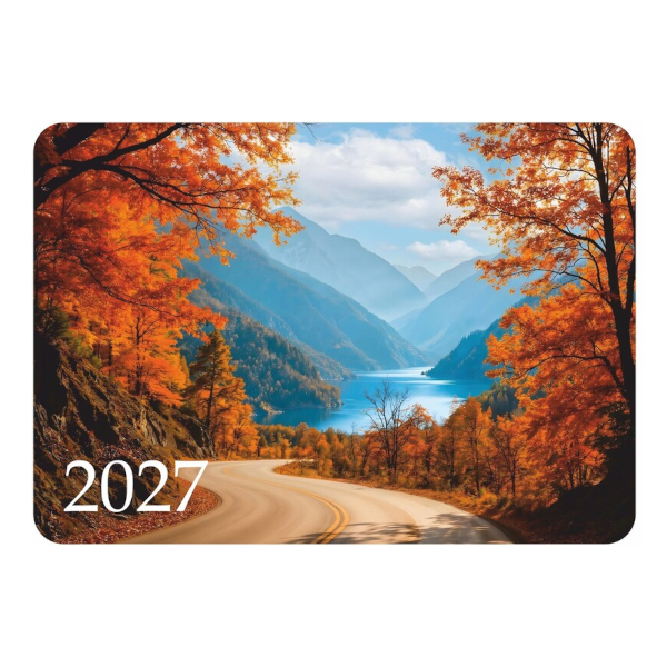 Календарь карманный 2027г "Тропический закат" 70*100мм 03095 Lamark
