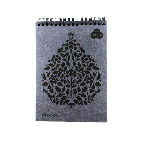 Скетчбук для пастели А4 30л, серый, 160г/м2, гребень "Premium. Graphitе (графит)" БPr4/GH