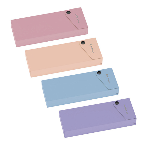 Пенал-тубус пластик 1 отд., 18,5*7*3,5см "Лапка" без напол., белый SR-15092WT Darvish