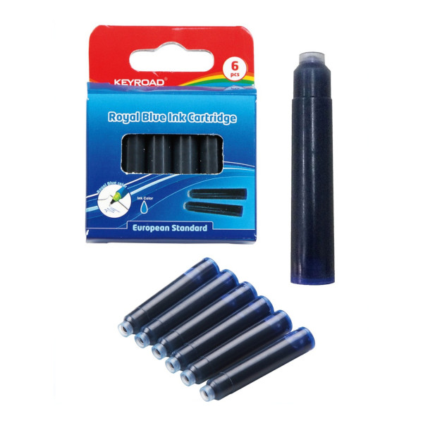 Чернильный патрон Keyroad синий (6шт) KR971339