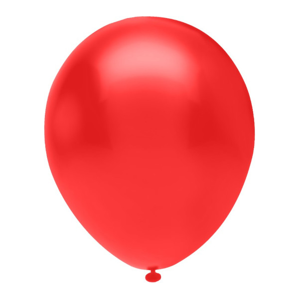 Набор шаров "Пастель" d-30см, 50шт, красный 812004 Орбиталь
