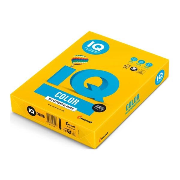Бумага А4 80г/500л горчичный IG50 IQ Color intensive