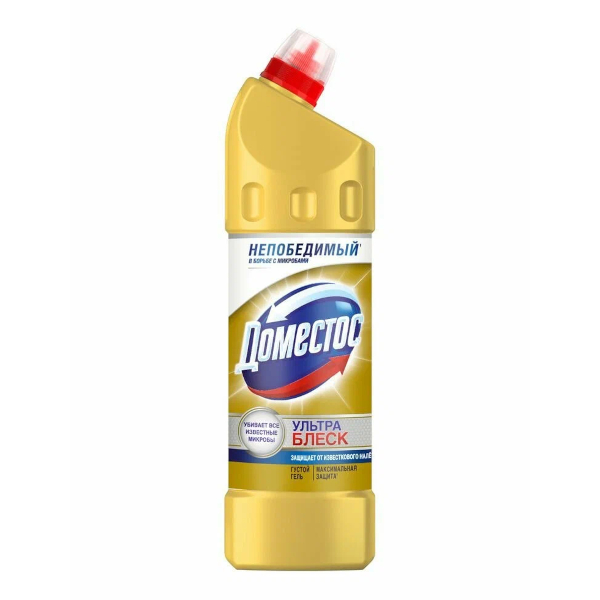 Средство жидкое чистящее DOMESTOS "Эксперт сила. Ультра Блеск" гель 1000мл 249209