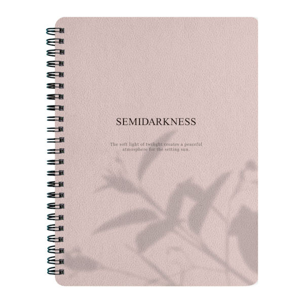 Тетрадь 80л А5 точка/гребень "Shadow. Бежевый" картон, рисунок N5394 Be Smart