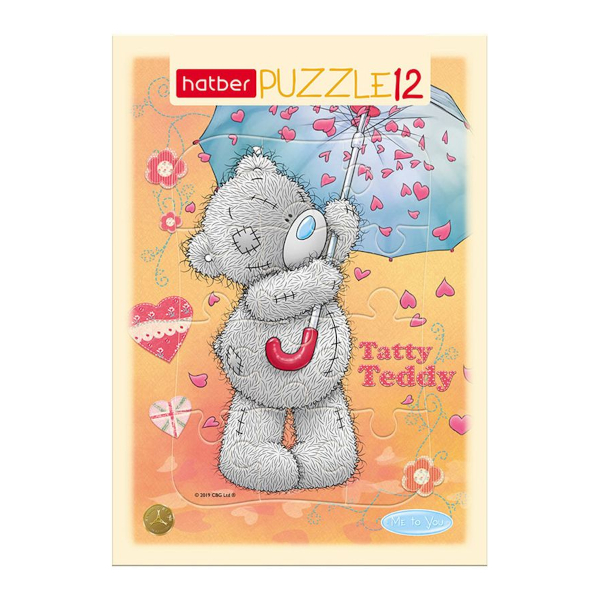 Пазлы 12 элем. дет. "MeToYou" А4 300*200мм в рамке 12ПЗ4_23064 Hatber