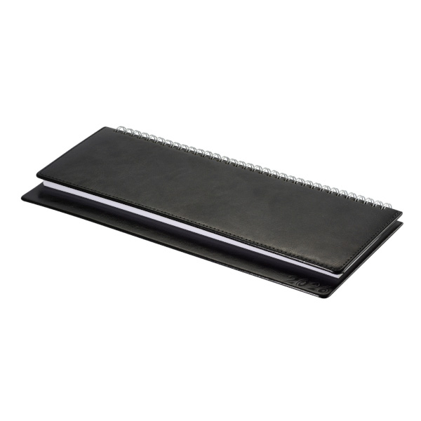 Планинг 2026г Bruno Visconti "Sidney Nebraska" гребень, иск.кожа, черный 3-147/02-26