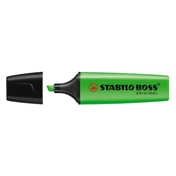 Текстовыделитель Stabilo BOSS /св.зеленый/cкошенный/1-5мм 70/33