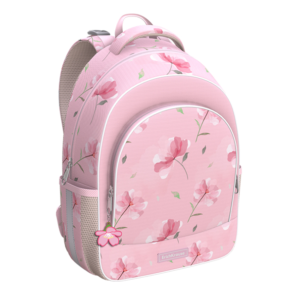 Рюкзак Erich Krause "ErgoLine 15L Peachy Flowers" 1отд., 3карм., 39*28*14см 60095