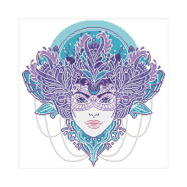 Алмазная мозаика ФРЕЯ "Богемный стиль" 50 х 50 см ALV-113