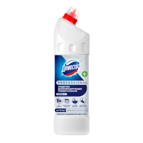 Средство жидкое чистящее DOMESTOS "Professional" гель 1000мл 608136