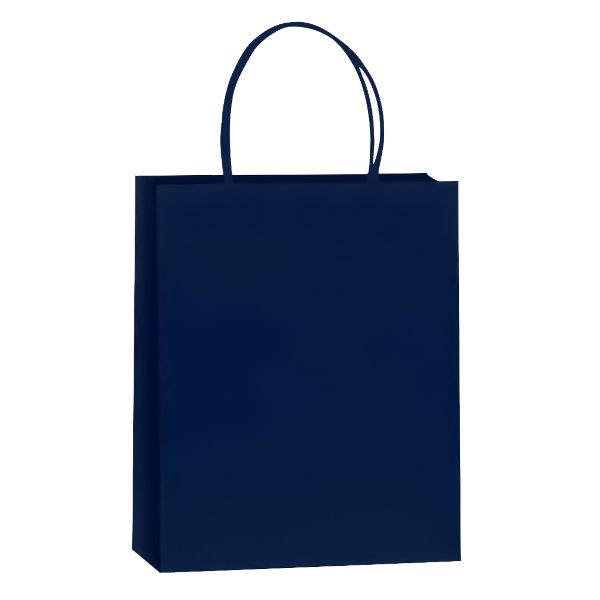 Пакет бумажный 33*26*12см "Темно-синий" крафт 503946 Дон Баллон