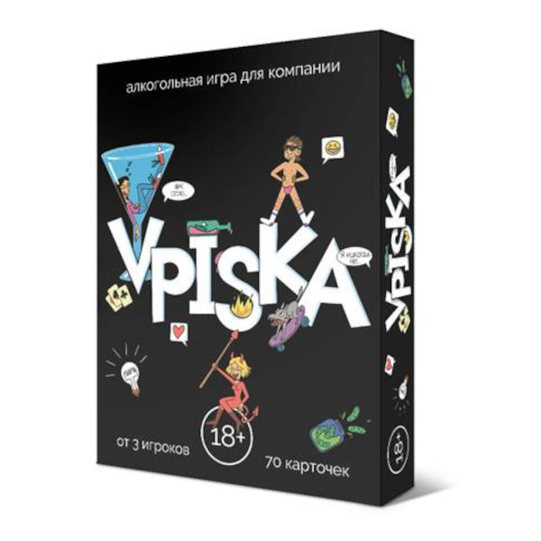 Игра настольная "Vpiska/Вписка" 4650348232821 ГеоДом