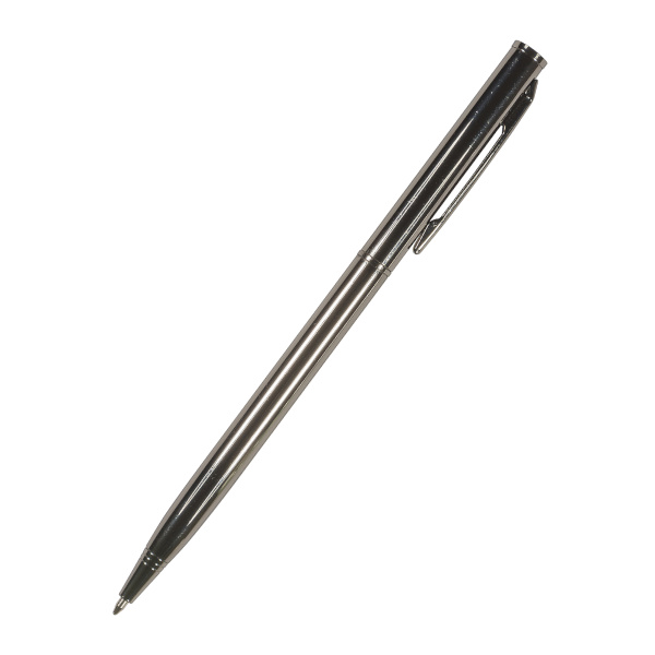 Ручка шар. автомат. 0,7мм, синий, вороненая сталь корп. "Palermo" 20-0250/20 Bruno Visconti