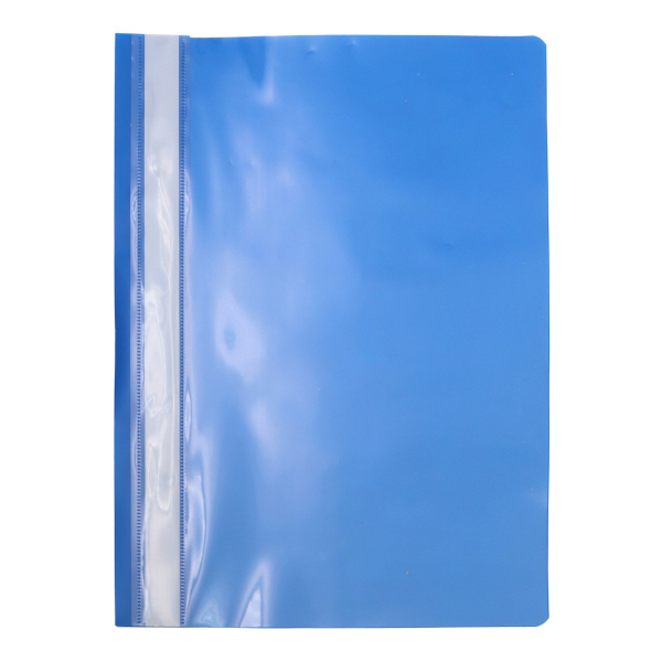 Папка-скоросшиватель пласт. А4, 180мкм, синий 15-6219 Workmate