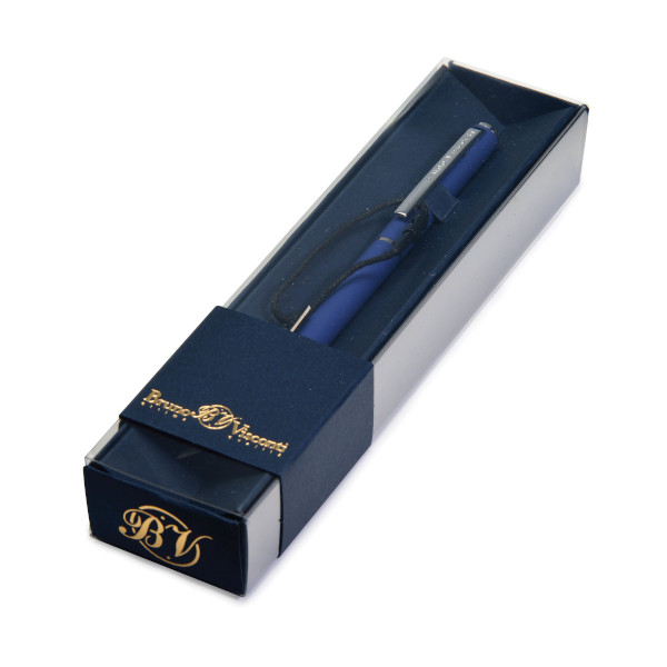 Ручка шар. авт. Bruno Visconti "PALERMO" синяя, синий корпус, синяя коробка 0,7мм 20-0250/075