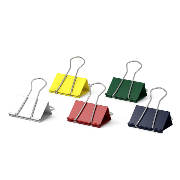 Зажим 25мм ассорти ЕК25090 (1шт) Erich Krause