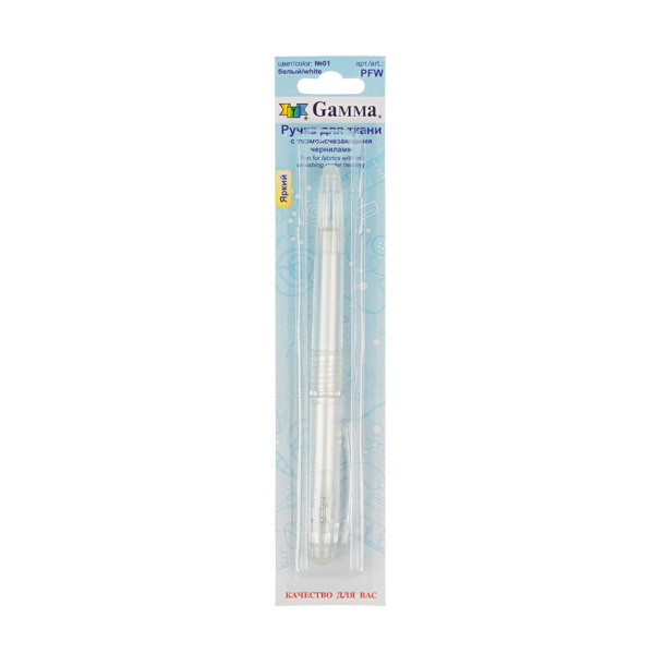 Ручка для ткани №01 белый PFW Gamma