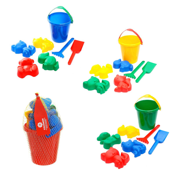 Игровой набор "Для песочницы" 7предм., ассорти 2881391 Соломон