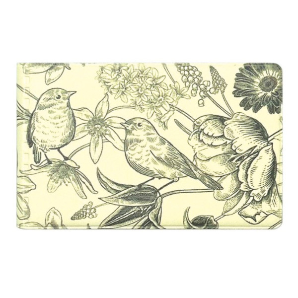 Визитница горизонтальная на 18 карт "Флаверс" натур. кожа, оранжевый 8,2-055-234-0 Imige