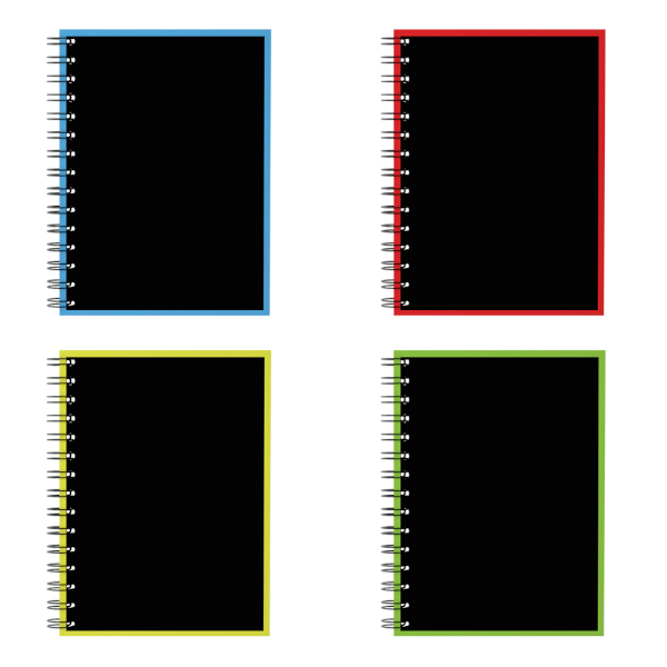 Тетрадь 120л А5 клетка/гребень "Accent" тв. обл., ассорти 53390 Erich Krause