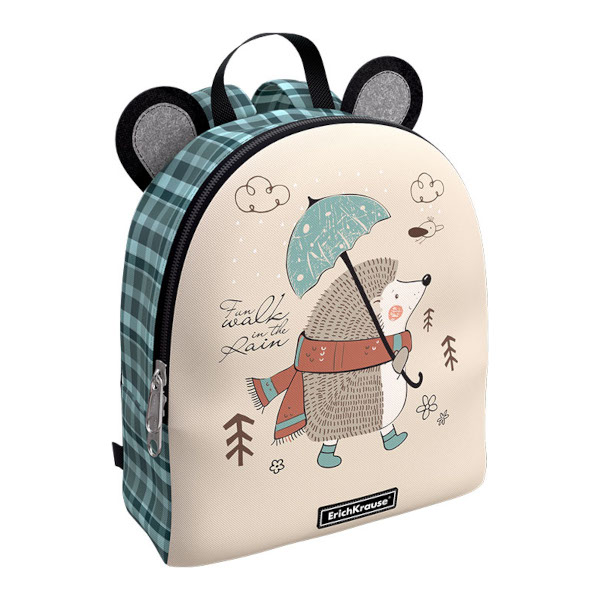 Рюкзак Erich Krause "EasyLine Мини с ушками 5L Cozy Walk" 25*22*11см 56727