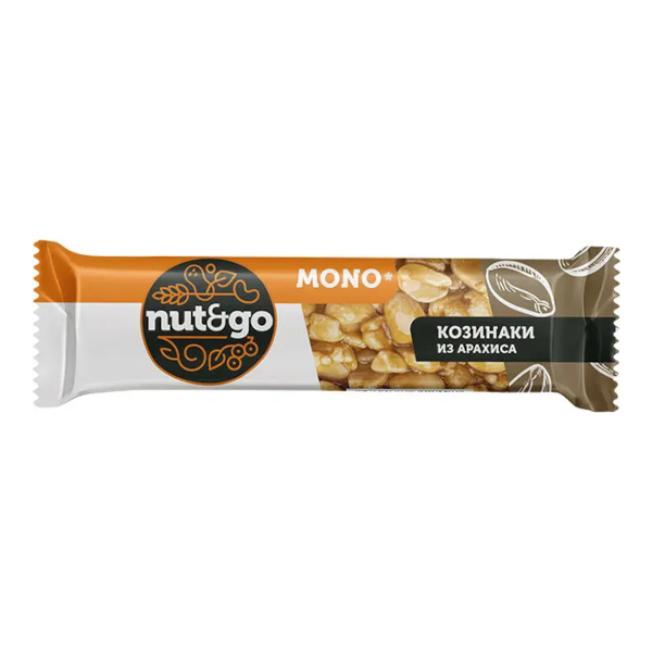 Батончик "Nut&Go. Козинак арахисовый" 32гр РМК220 КДВ