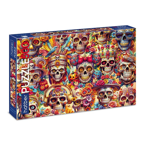 Пазлы 500 элем. "Premium. Калейдоскоп красок" А2 330*480мм 500ПЗ2_33586 Hatber