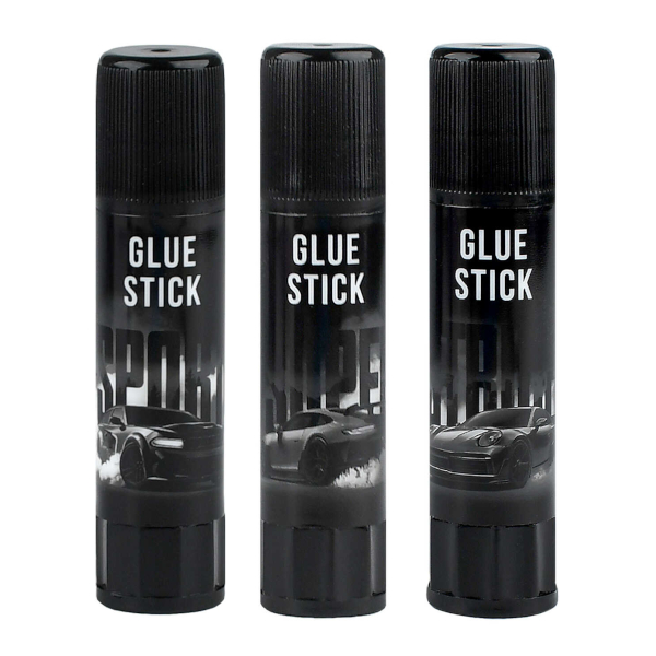 Клей-карандаш 8г, ПВП, ассорти "Форсаж" 72333 Феникс+