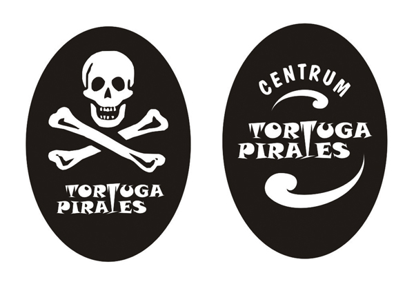 Ластик Centrum "Pirates" овал 90*58*13мм, синт.каучук, черный 82913