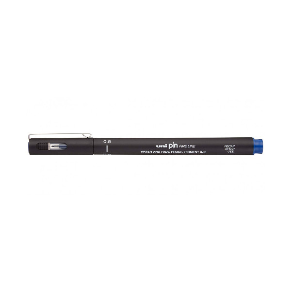 Линер Uni Pin Fine Line 0,5мм синий PIN 05-200(S) Blue