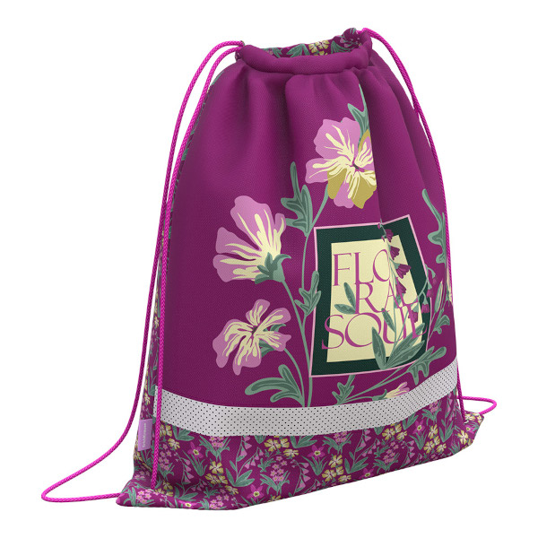 Сумка для обуви Erich Krause "Floral Soul" 41*50см, вентиляция 63595