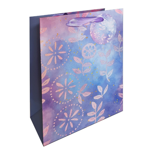 Пакет бумажный 23*18*10см "Pink Batik" GB-018-S Полином