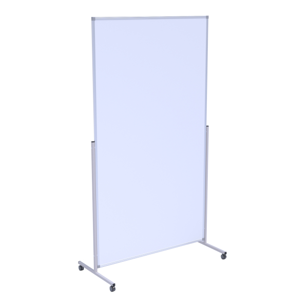 Доска магнитно-маркерная 100*180см, белая, 2-стор, колеса "Mobile" 2268139 Attache