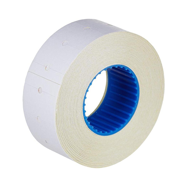 Этикет-лента 21,5*12мм (1000шт) белая 72138