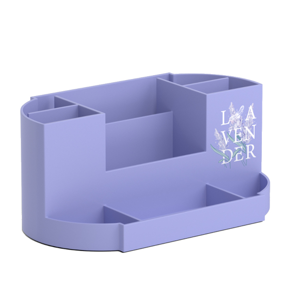 Подставка для пиш. прин. "Victoria. Lavender" 20*12*9,1см, пластик, фиолетовый 58350 Erich Krause
